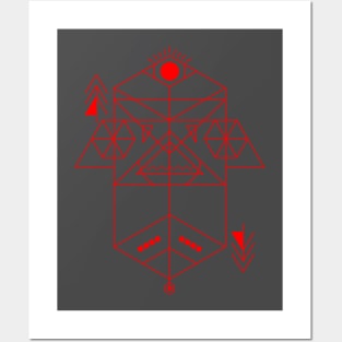 Sacred Geometry Prism Posters and Art